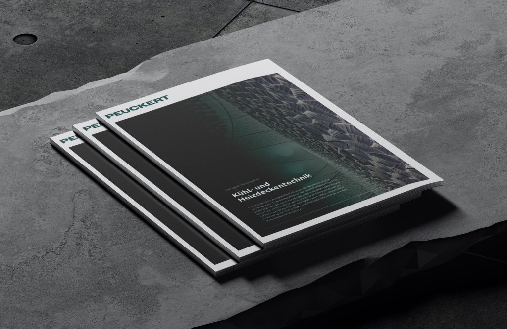 Referenzbilder Peuckert neue Corporate Identity, Webdesign, Editorial Design, HFNR Hüfner Design, München.