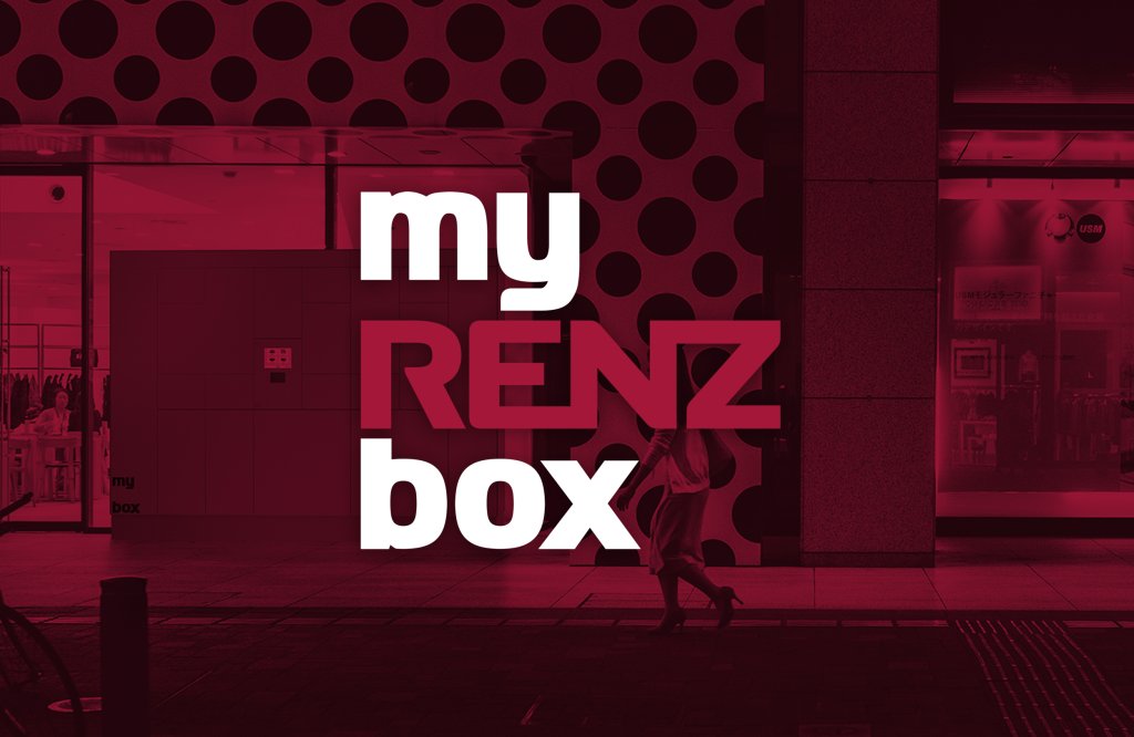 Referenzbild Renz, MyRenzBox Logo, UX/UI-Optimierung, App-Entwicklung, Icon-Design, Redesign, App-Design.