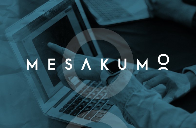 Referenzbilder Mesakumo Logo, neue Corporate Identity, Logodesign, Logoentwicklung, HFNR Hüfner Design, München.