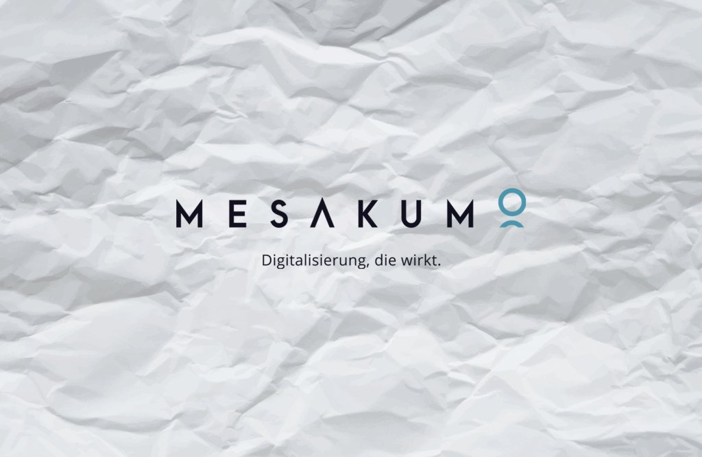 Referenzbilder Mesakumo Logo, neue Corporate Identity, Logodesign, Logoentwicklung, HFNR Hüfner Design, München.