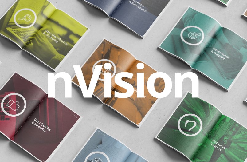 Referenzbilder Natuvion nVision, Editorial Design, Kundenmagazin, neue Corporate Identity, HFNR Hüfner Design, München.