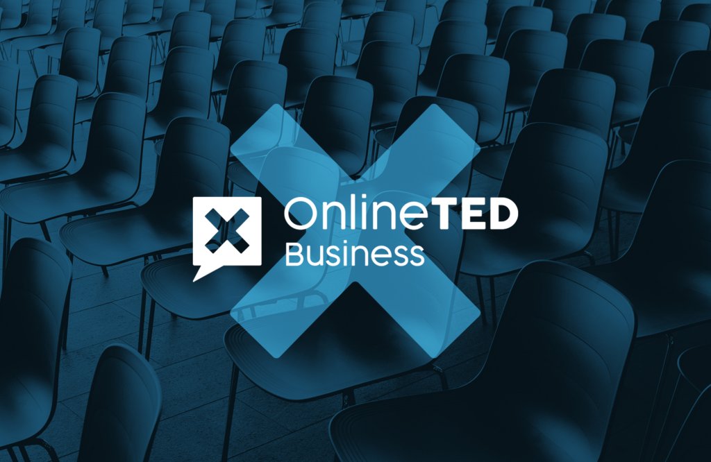 Referenzbilder OnlineTED, Logo OnlineTED Business, Logoentwicklung, Logodesign, neue Corporate Identity, HFNR Hüfner Design, München.