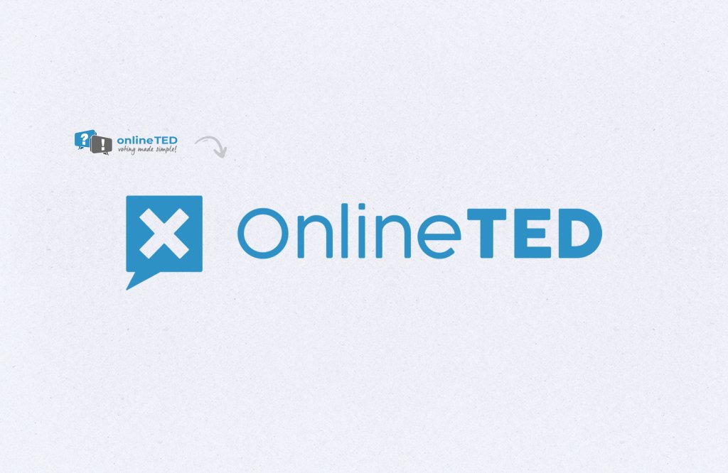 Referenzbilder OnlineTED, Logo, Logoentwicklung, Logodesign, neue Corporate Identity, HFNR Hüfner Design, München.