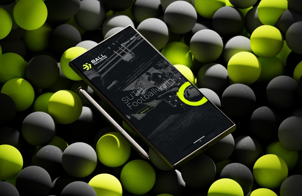Referenzbilder Ball Inclusive neue Corporate Identity, Webdesign, Mobile-Ansicht, HFNR Hüfner Design, München.