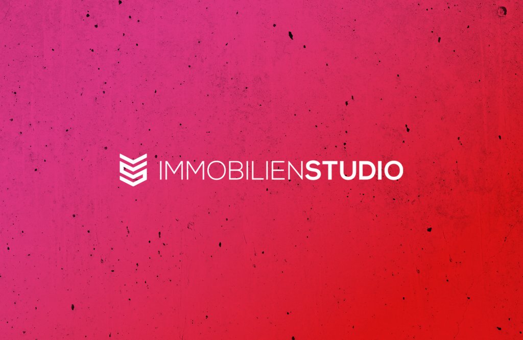 Referenzbild Immobilienstudio, Logo, neue Corporate Identity, Logodesign, Logoentwicklung, HFNR Hüfner Design, München.