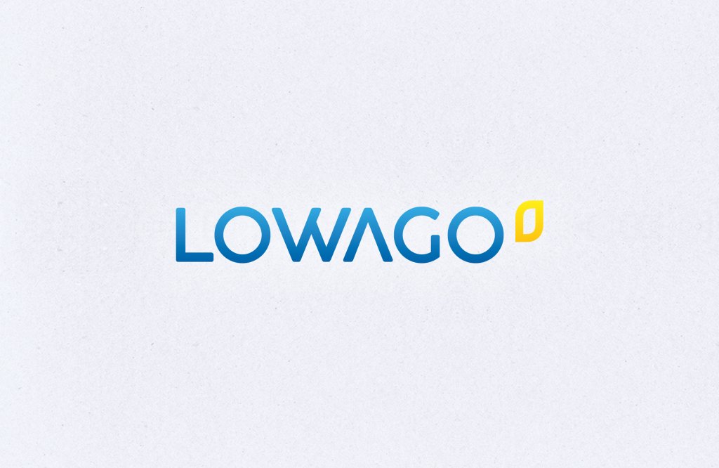 Referenzbilder LOWAGO Logo, Logodesign, Logoentwicklung, neue Corporate Identity, HFNR Hüfner Design, München.