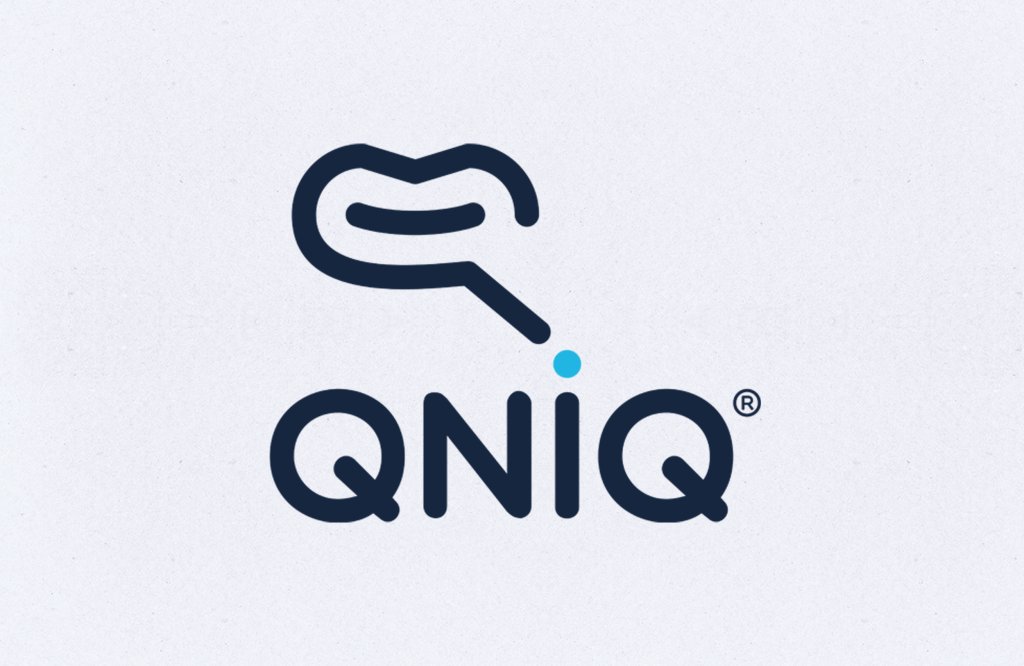 Referenzbilder QNIQ Logo, neue Corporate Identity, Logodesign, Logoentwicklung, HFNR Hüfner Design, München.