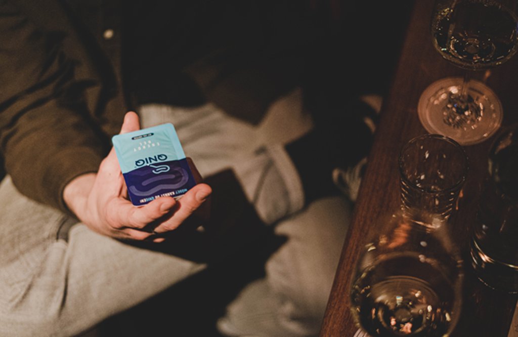 Referenzbilder QNIQ Energy Gel Produktfoto, neue Corporate Identity, HFNR Hüfner Design, München.